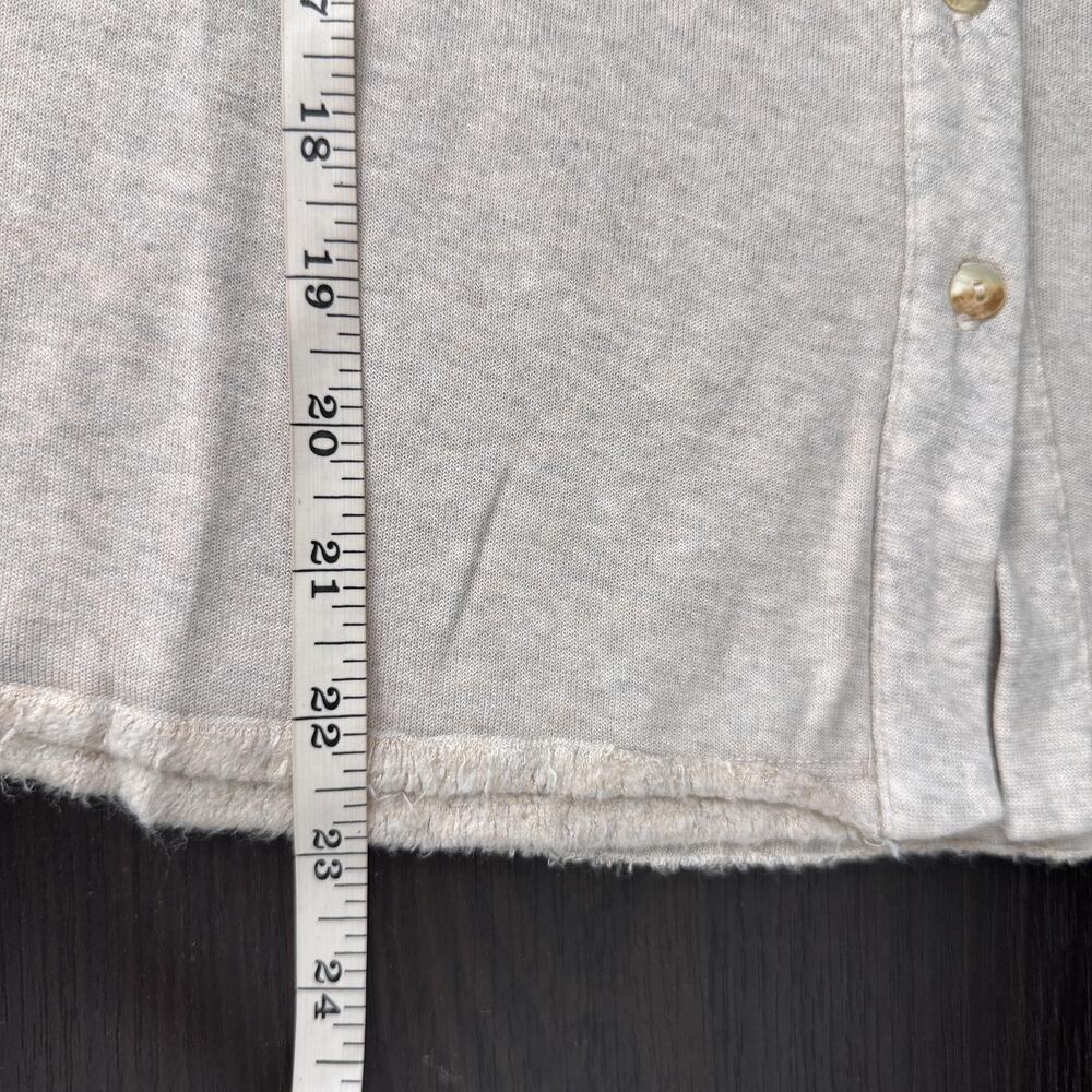 Bleusalt Shirt Womens 1 Small Button Front Collared Pocket Lounge Soft Modal - Picture 10 of 11